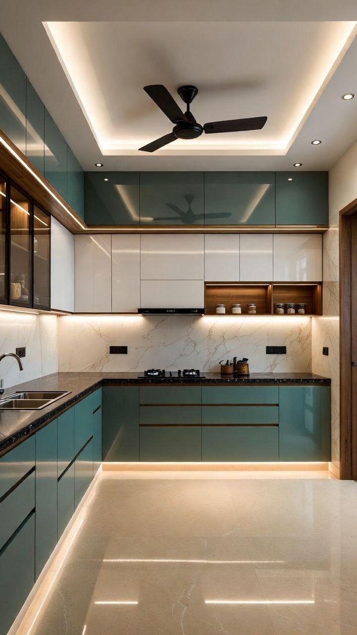 Modern modular kitchen design